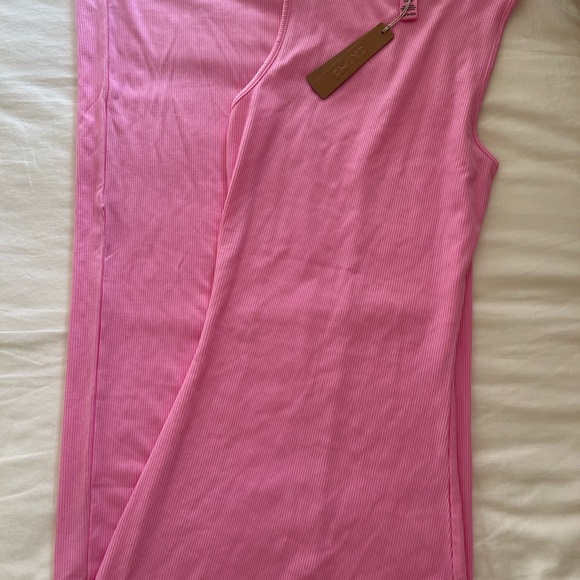 Skims Soft Lounge Sleeveless dress in cotton candy - Picture 3 of 4